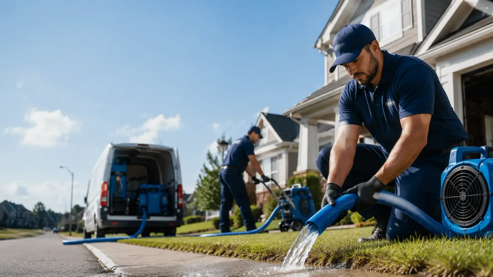 Flood Damage Restoration in Van Dyne, WI